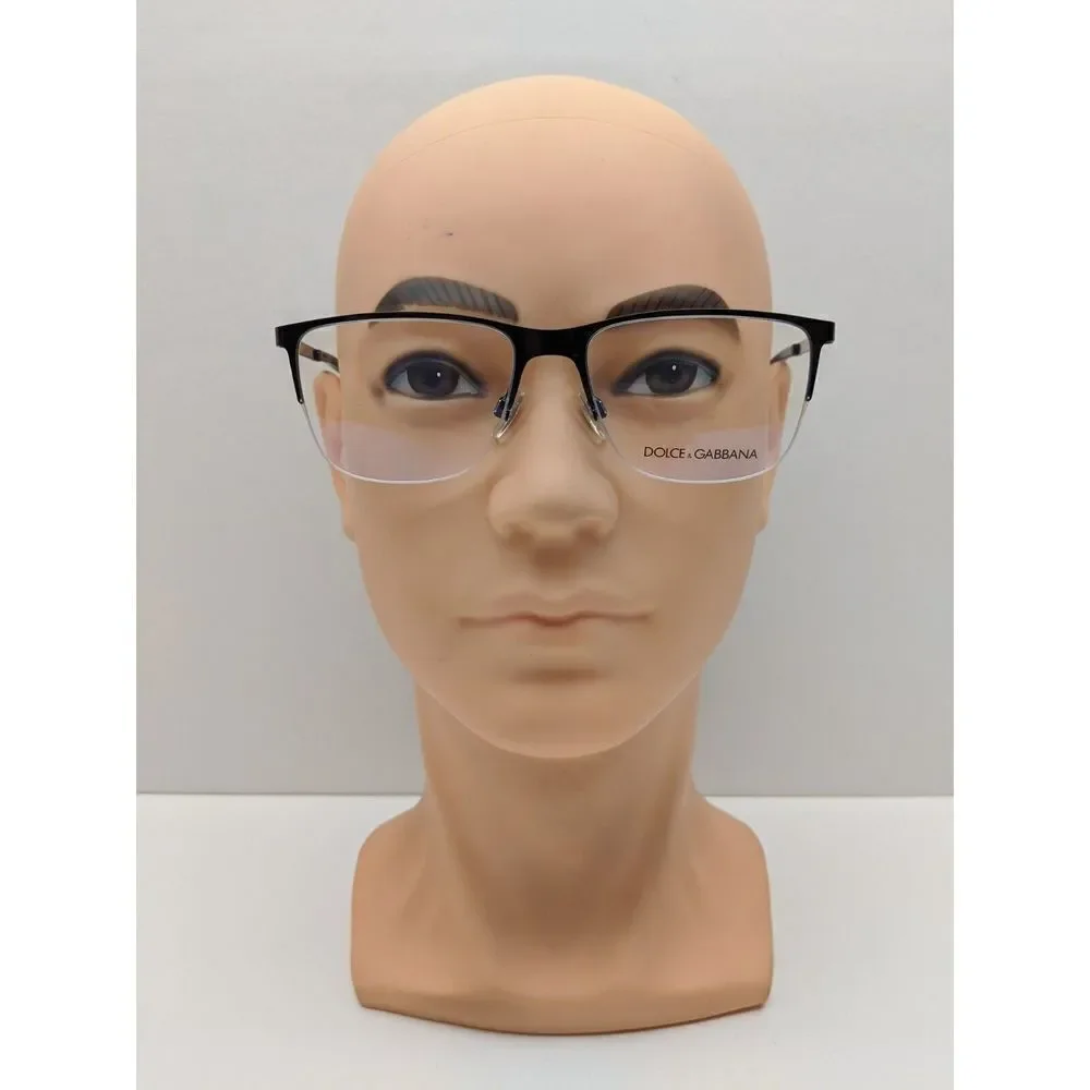 🕶️Made in Italy! Dolce&Gabbana DG1283 01 Eyeglasses 55/17 140 /KAC636🕶️​